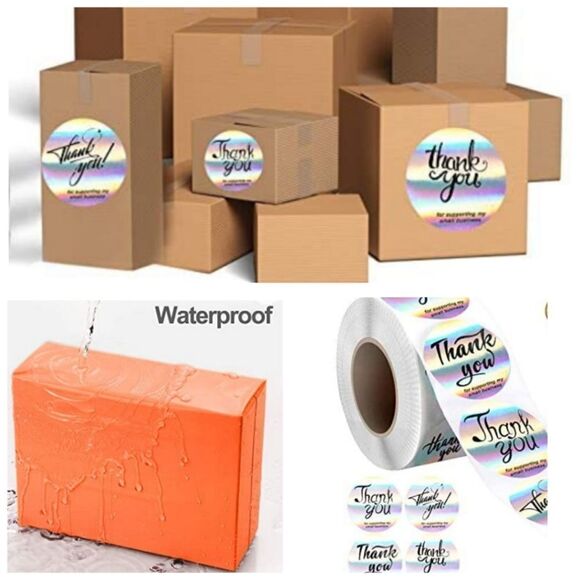 Poly Mailers XLARGE 50 piece Starter Pack w/Stickers - Picture 7 of 16